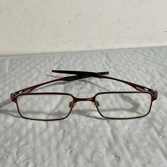 OAKLEY Mono Shock OX3098-0450 Brick Red Rectangle Eyeglasses FRAMES- 50[ ]18 137