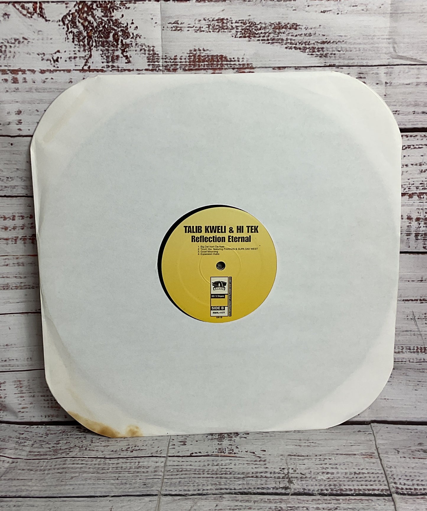 Talib Kweli & Hi Tek Reflection Eternal: Train of Thought Signed Vinyl