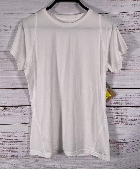 Columbia Silver Ridge Women's White Short Sleeve T-Shirt Size M