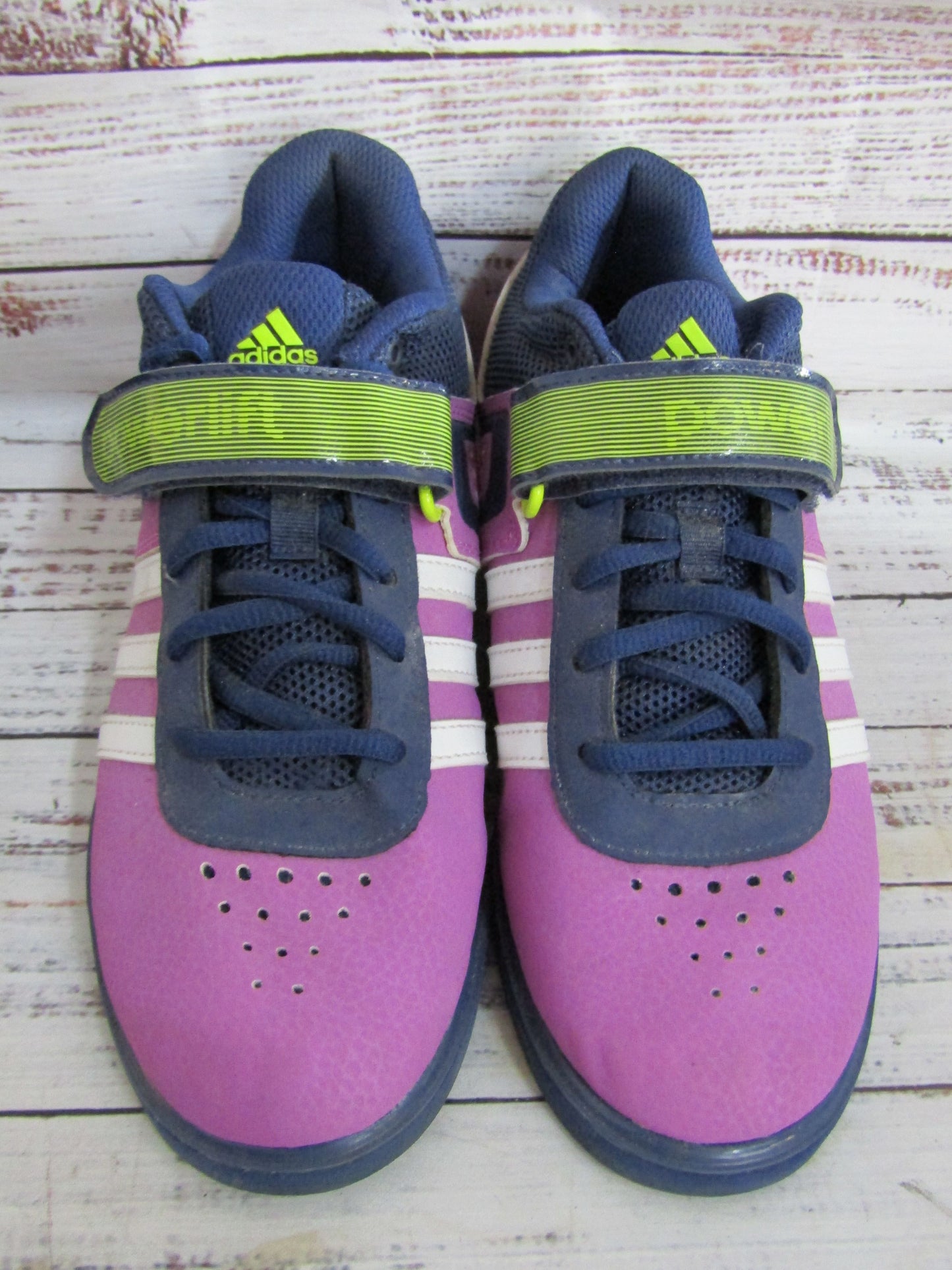 Adidas Powerlift 2.0 Women's Purple Weightlifting Shoes Size 7 B39860