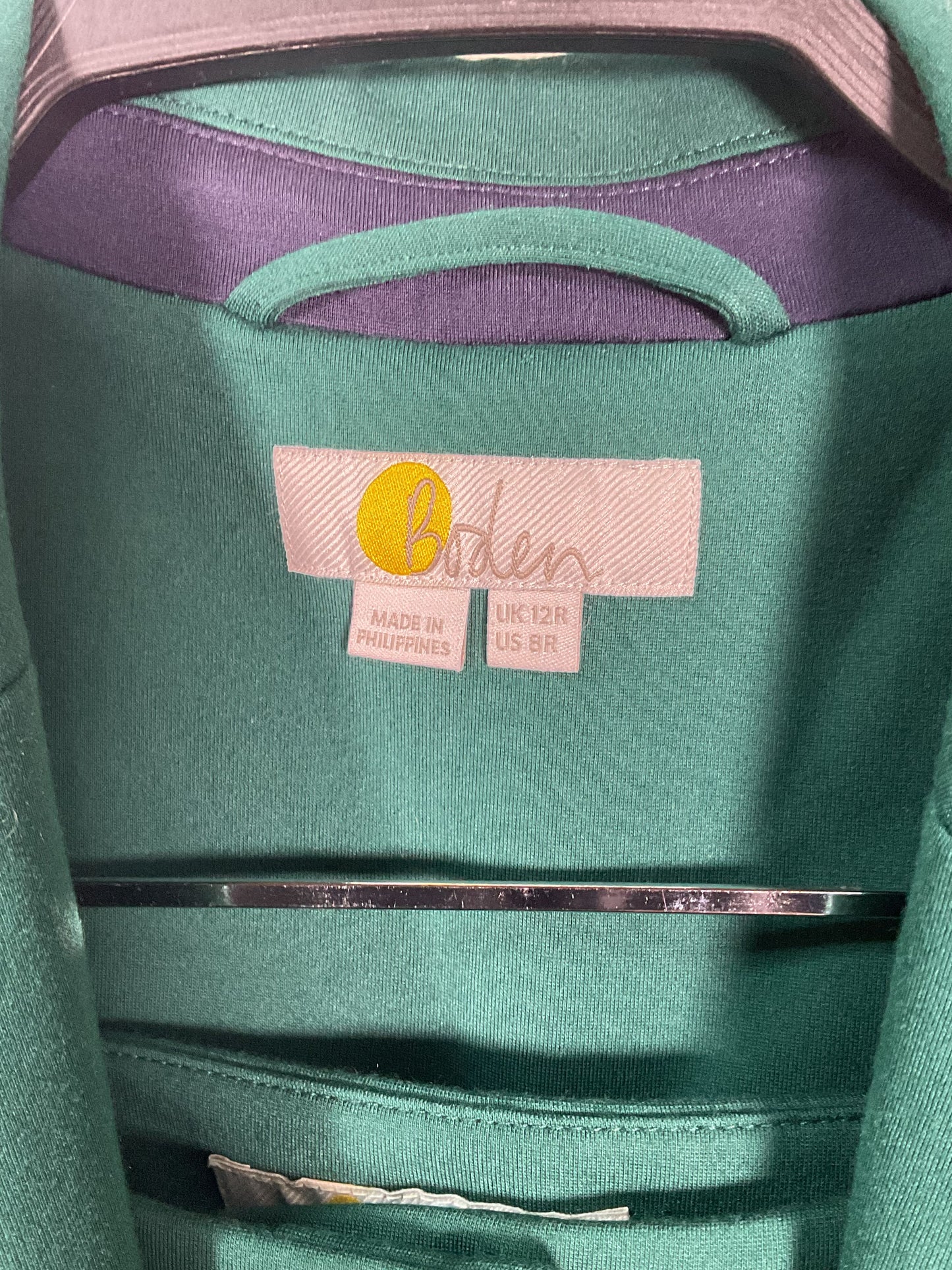 Boden Green Jacket + Trouser Suit - Size 8R/8L