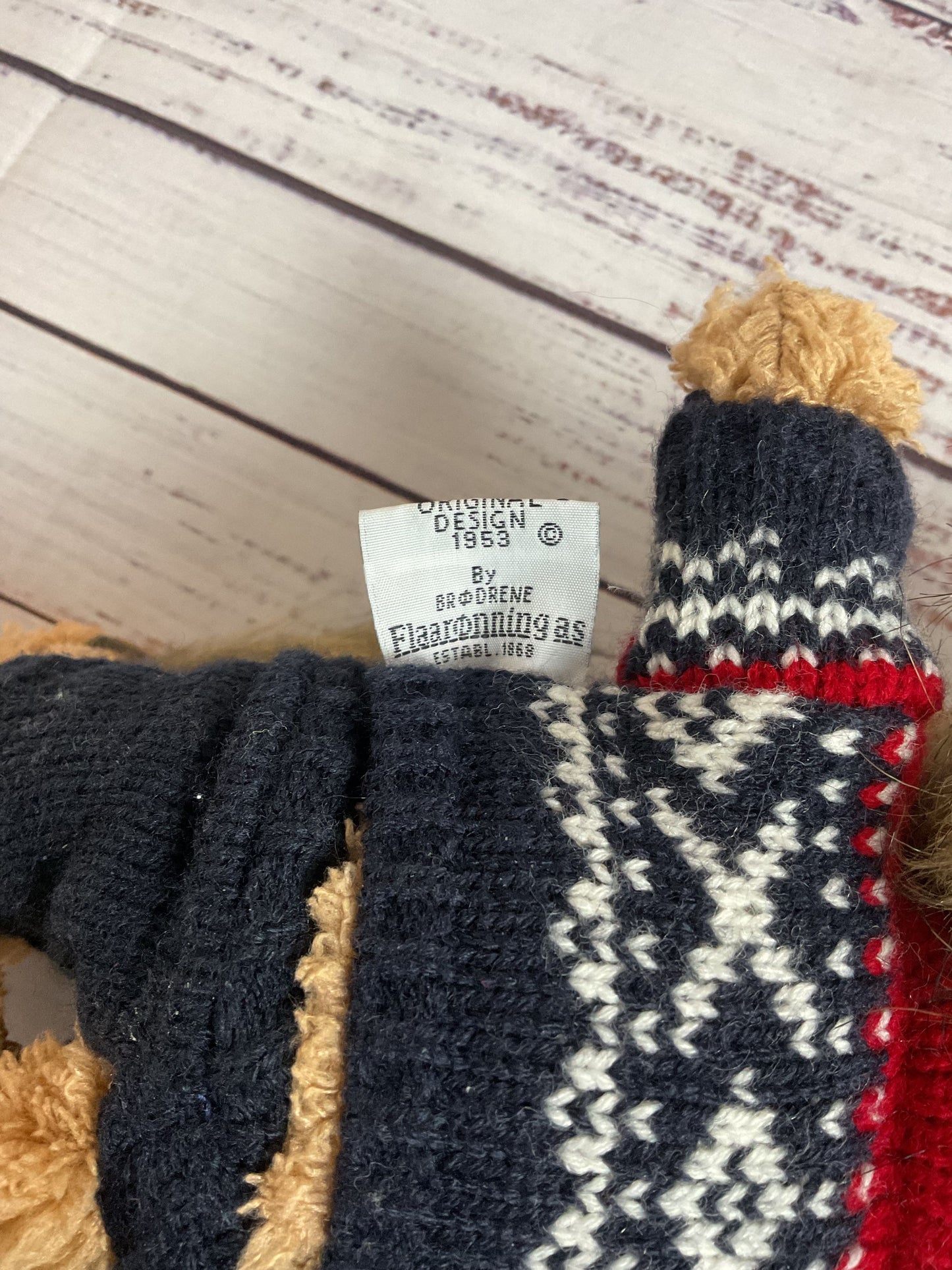 Vintage Marius Brodrene Trolls Of Norway Plush