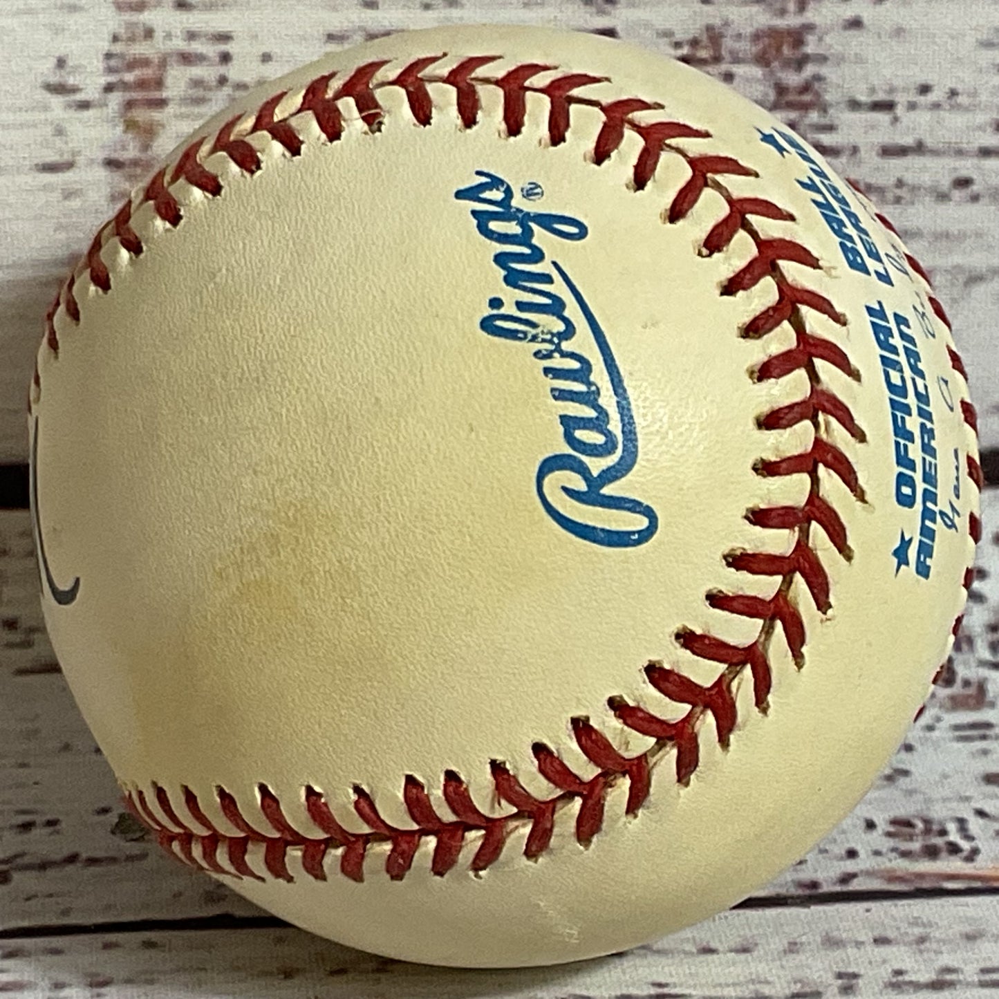 Signed MLB BRADY ANDERSON Rawlings Official American League Baseball