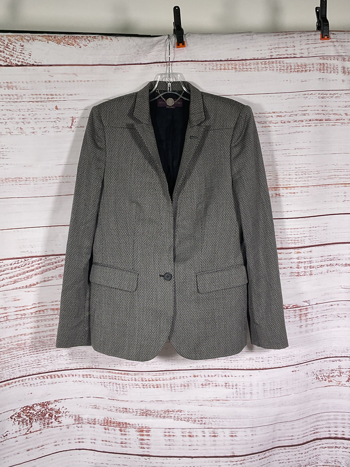 Stella McCartney Gray One Button Blazer - Size 44