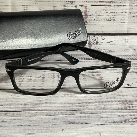 NWD PERSOL 3050/V 95 Unisex Black Eyeglasses w/ Case- 53[ ]18 140 (FRAMES ONLY)