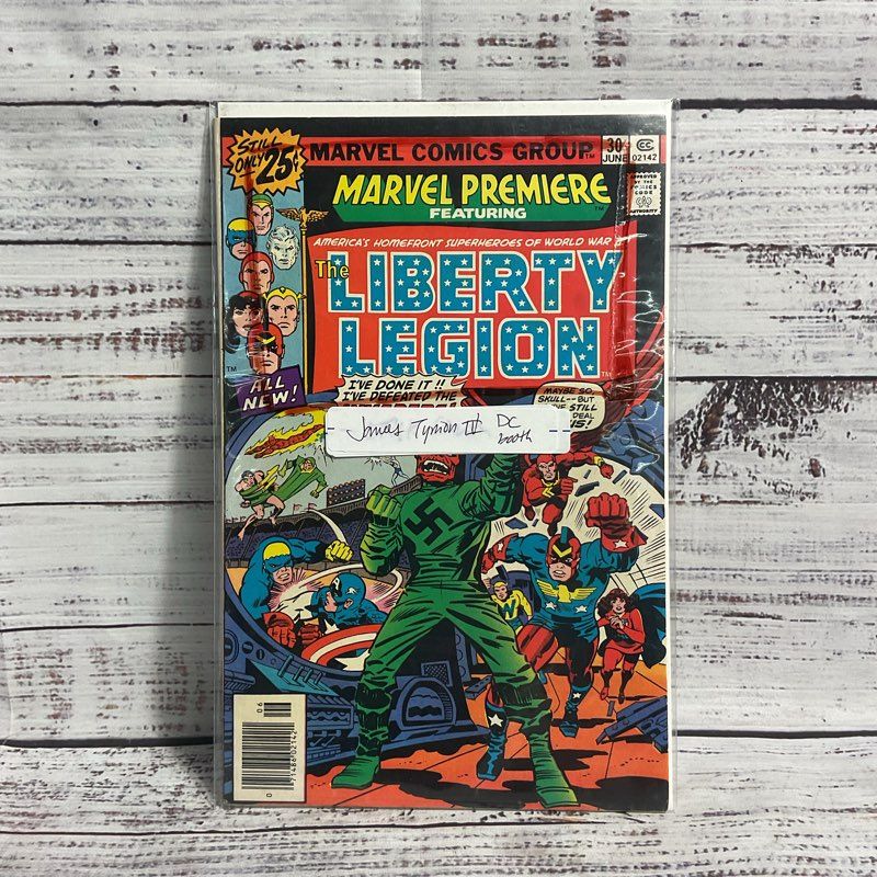 Vtg. 1976 Liberty Legion 1st Appearance Marvel Premiere #40 Ungraded