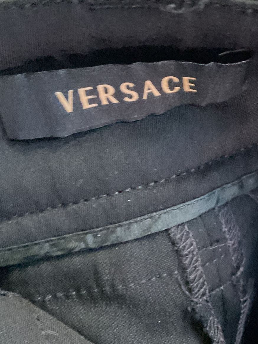 Gianni Versace Vintage Women's Tuxedo Pants Black 4