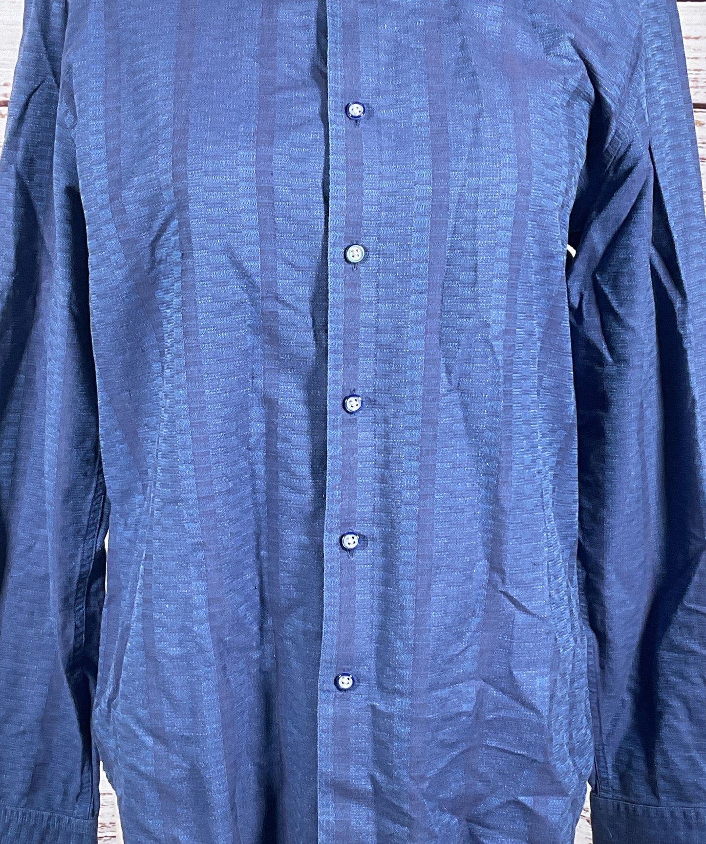 Robert Graham Classic Fit Long Sleeve Shirt Blue M