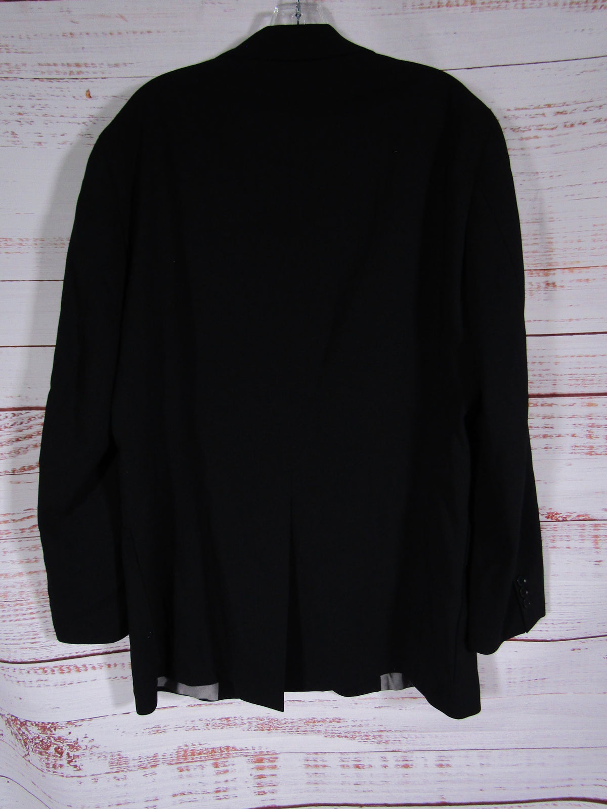 Vintage Hugo Boss Men's Black Wool Blazer Jacket Size 40 Made in Germany