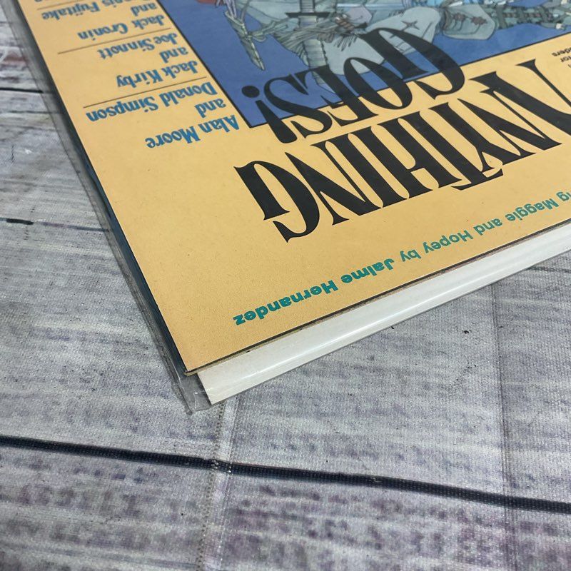 Vtg. Anything Goes! No. 2 Jaime Hernandez Alan Moore 1986 Ungraded Comic Book