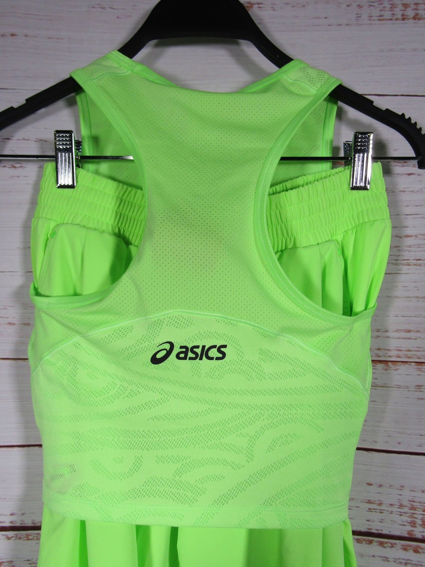 Asics Women's Neon Yellow 4 Piece Track Suit Size S