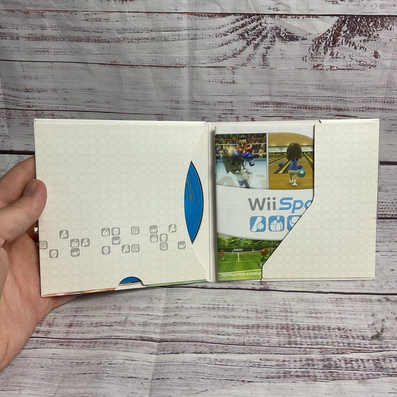 Nintendo Wii Sports 2006-2007 Game Disc & Manual in Paper Case