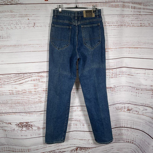 VTG. Marithe Francois Girbaud Blue Denim French Designer Jeans - Size 8 Long