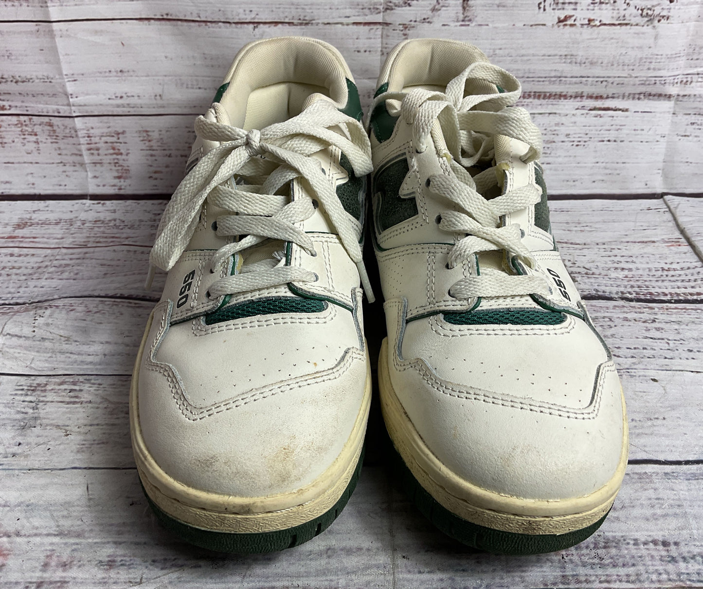 New Balance Aimé Leon Dore 550 Sneakers White Green 5.5
