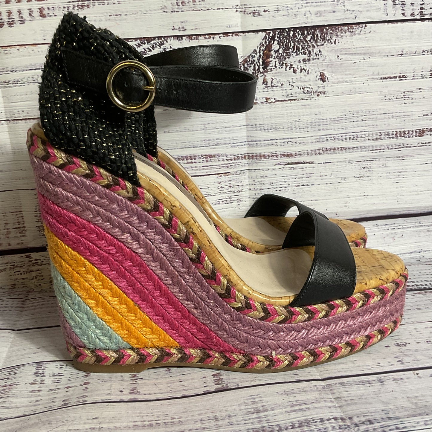 SOPHIA WEBSTER Women's Lucita Multicolor Wedge Espadrille Sandals