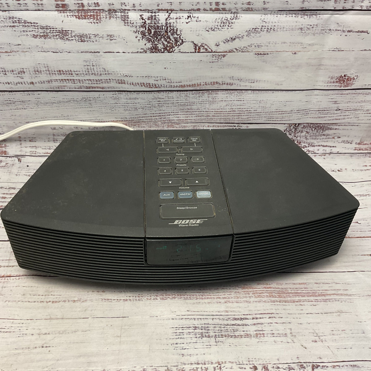 Bose Wave Radio AWR1G1 Black Clock Radio Tested Working. No Power Cord