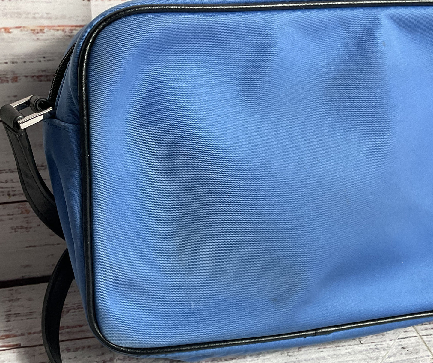 Michael Kors Sport Nylon Logo Crossbody Blue
