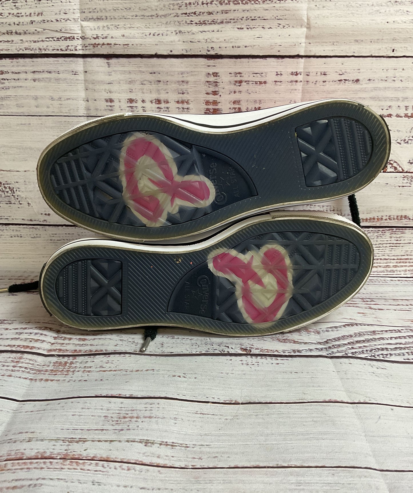 Girl's Ltd. Ed. Despicable Me 4 Poppy Converse Hot Pink Chucks w/ Charms Size 4