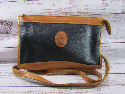 Vintage Marlene's Gaines Women's Leather Crossbody Bag Made Tarzana, California