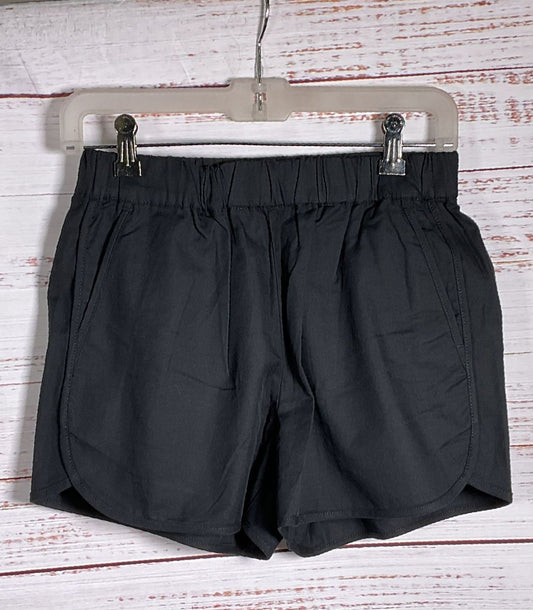 Madewell Pull On Elastic Waist Shorts Black XXS