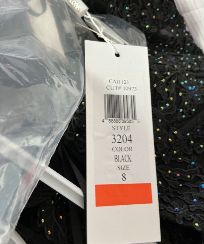 NWT Colors Long Gown w/ Lace up Bodice & Tulle Bottom Size 8 Retail $408