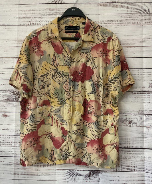 Men's All Saints Hawaiian Shirt Size XS