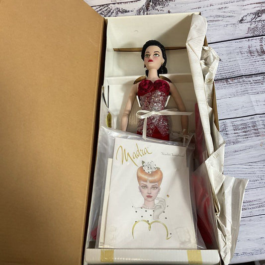ASHTON DRAKE Galleries Madra by MEL ODOM Scarlett Temptress Porcelain Doll