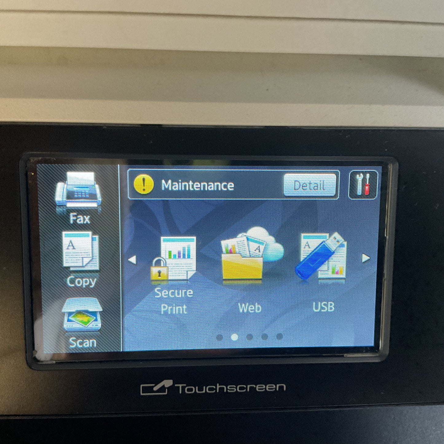BROTHER MFC-9340CDW Color Laser Printer All-In-One Wi-Fi Duplex (NEEDS DRUM)