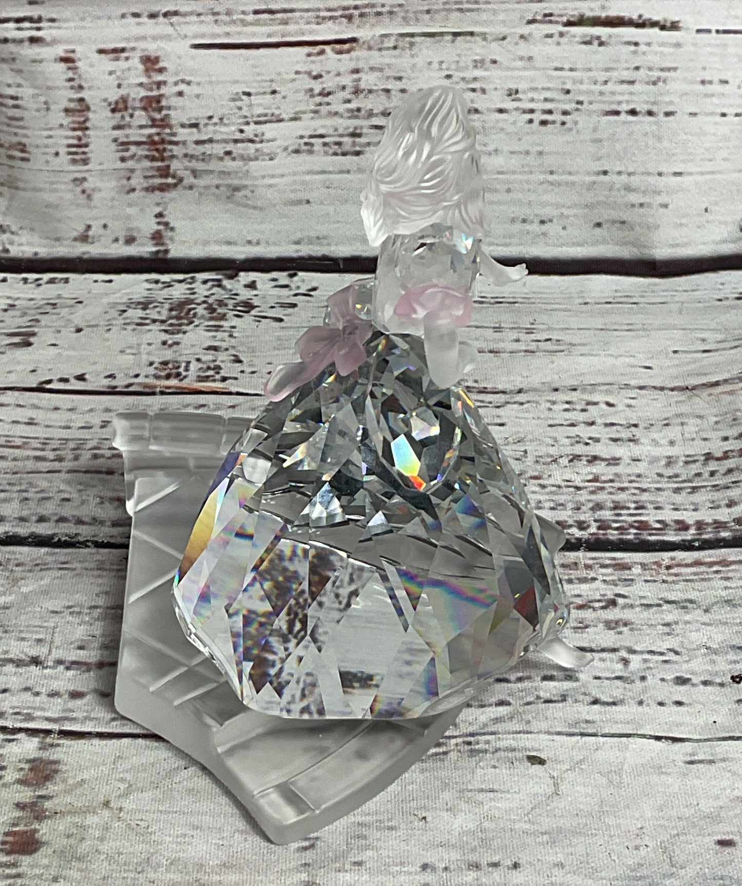 Swarovski Cinderella with Slipper 255108 Crystal Figurine