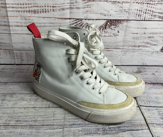 Rag & Bone Pizza Rat High-Top Sneakers White 37.5