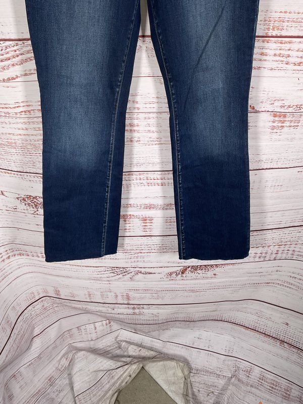 L'AGENCE Women's Ruth High Rise Straight Columbia Blue Jeans Size 28