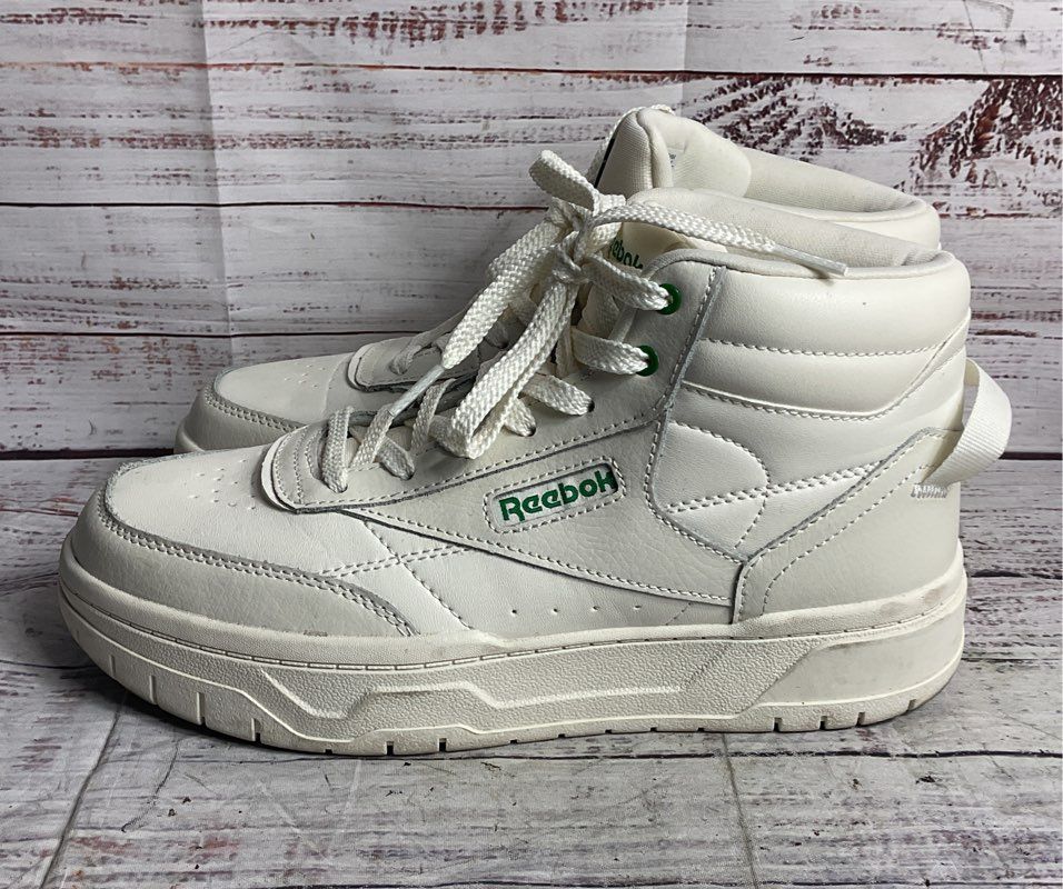 Reebok Tech Geo Classic Hi-Top Sneakers White 8.5