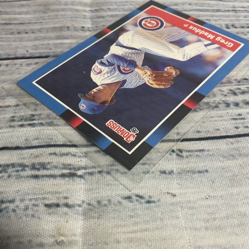 Vtg. Donruss 88 Greg Maddux #539 Ungraded Baseball Card Great Condition