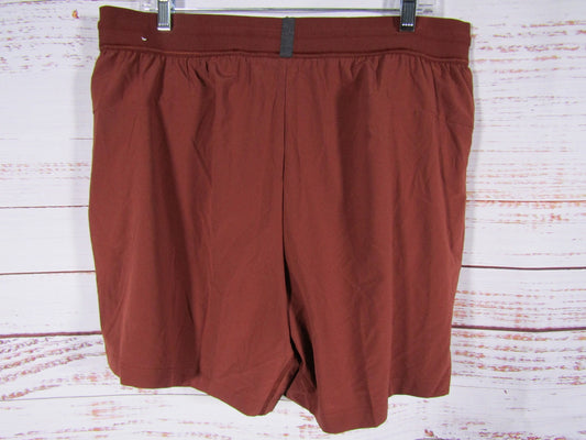 Nike Yoga Dri-Fit Men's Brown Training Shorts Size XL