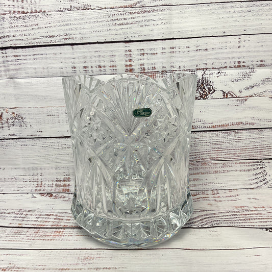 JG Durand Vincennes Cut Lead Crystal Champagne Cooler 8.5"