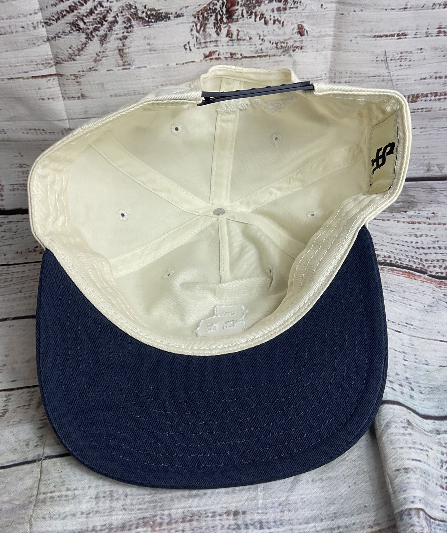 Stevenson Ranch x Austin TX Lone Star Hat White Blue OS