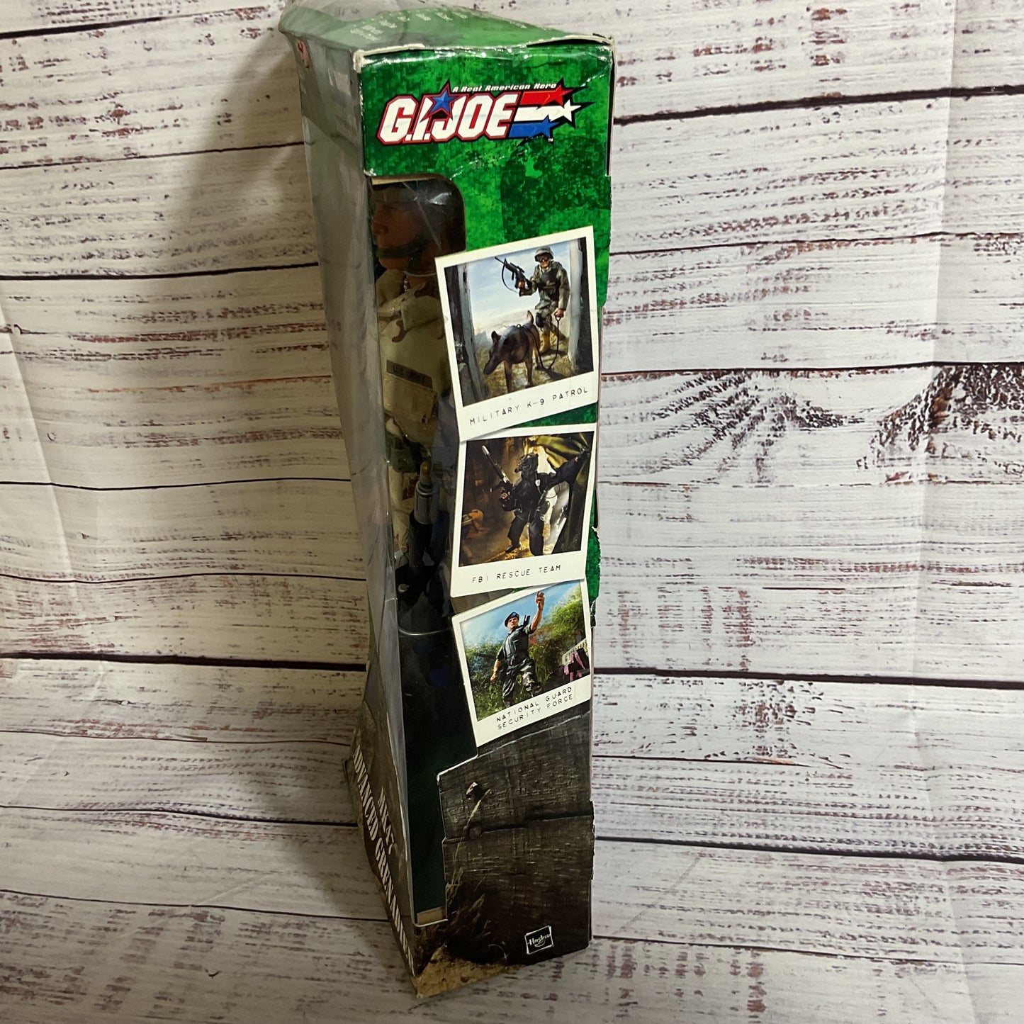 NWD 2004 HASBRO G.I. JOE MK47 Advanced Grenadier Action Figure (DAMAGED BOX)