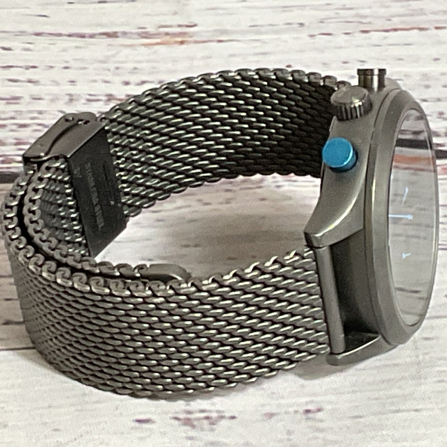 NYJAH HUSTON X MVMT Chrono Gunmetal Date Stainless Watch