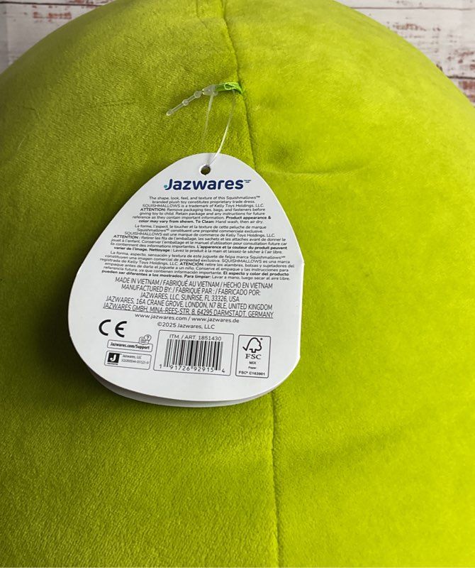 Squishmallows The Grinch 20" Heart Patch Holiday Stuffed Toy Green