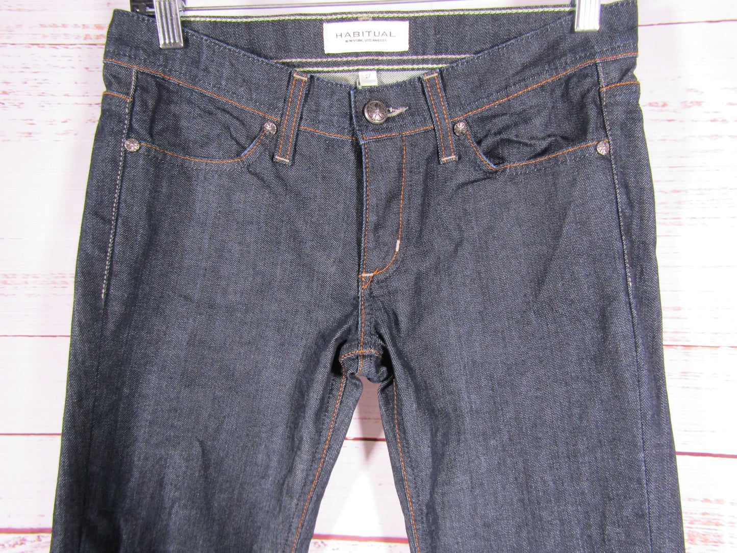 Habitual Men's Blue Denim Slim Fit Jeans Size 27