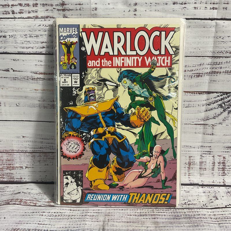 Lot Of 6 Warlock And The Infinity Watch #3 6 7 8 14 32 Vintage Marvel Comics