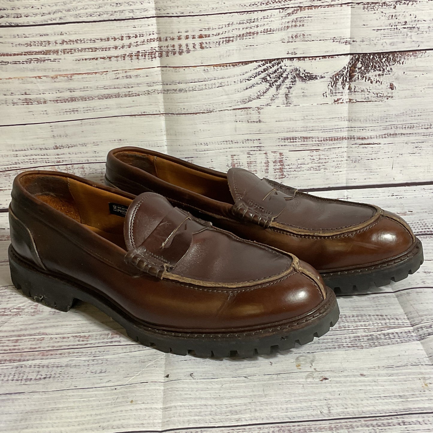 ALLEN EDMONDS Randolph Men's Brown Loafer Shoes- SZ 11