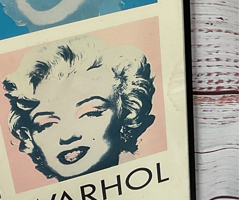Museum Van Hedendaagse Kunst Gent Vintage Andy Warhol Marilyn Monroe Poster