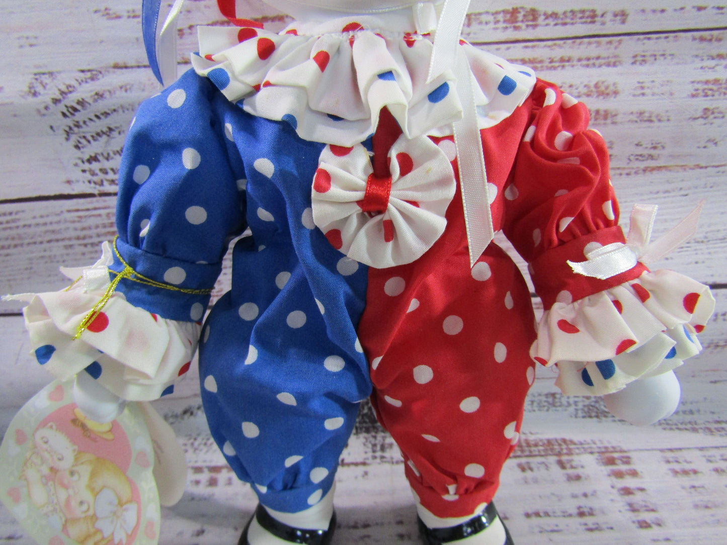 Vintage Goebel Dolly Dingle by Bette Ball Snuggles Snooks Cat Clown Musical Doll