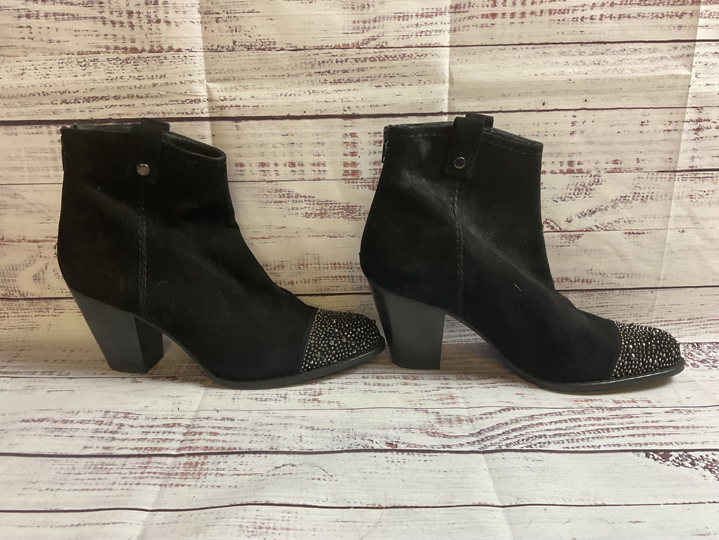 Stuart Weitzman Black Pump Boot Women 9