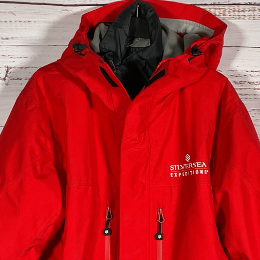 SILVERSEA Expedition Ship to Shore Traveler 2 in 1 Parka Jacket- SZ S
