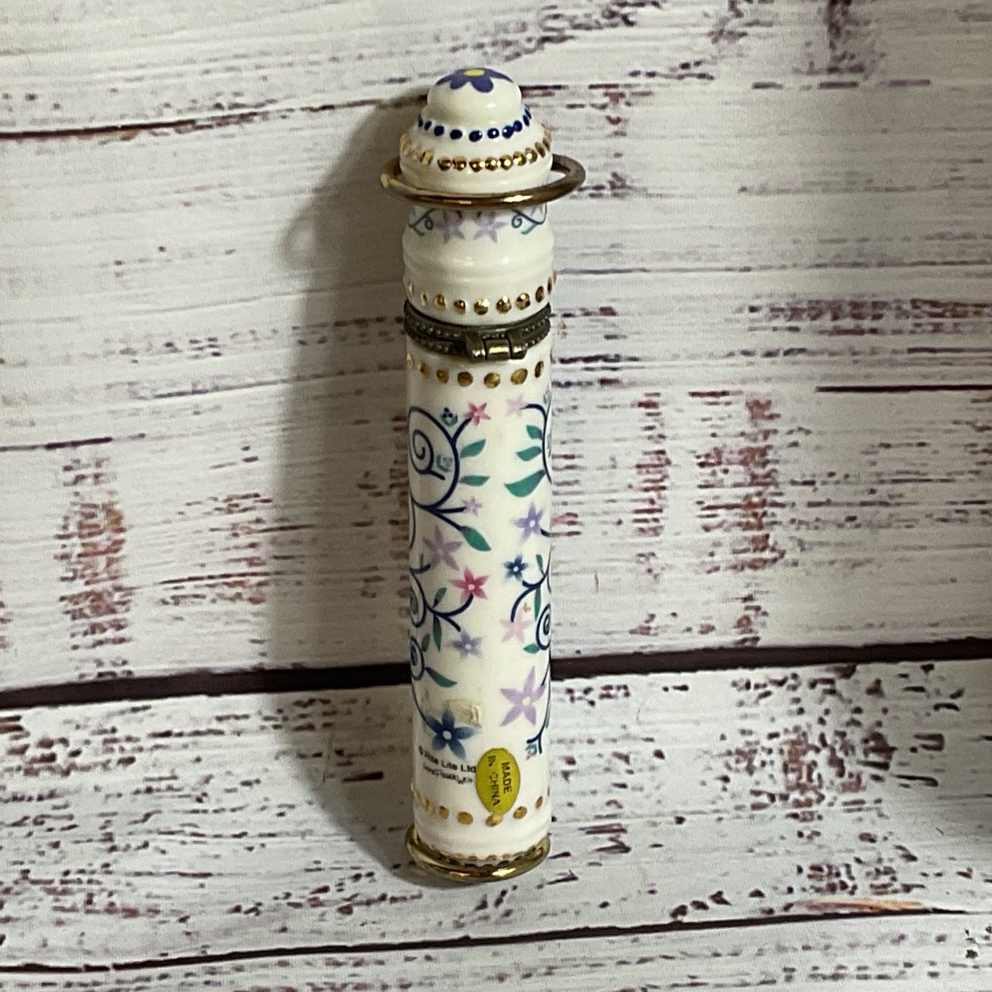 SUSAN FISCHER WEISS Ceramic Mezuza- 5.5"