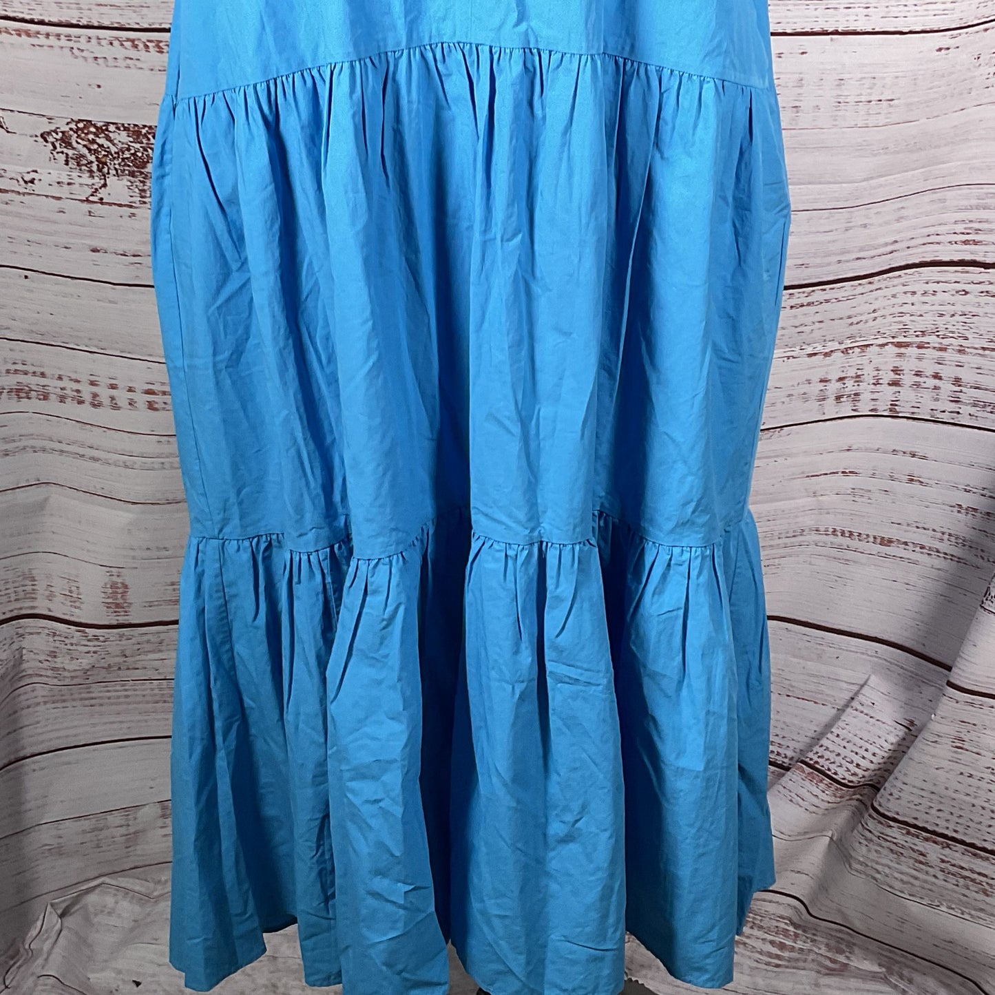 NWT COS Womens Tiered Cap Sleeve Ruffle Long Dress- SZ EUR34/ 6/8 US (OVERSIZED)