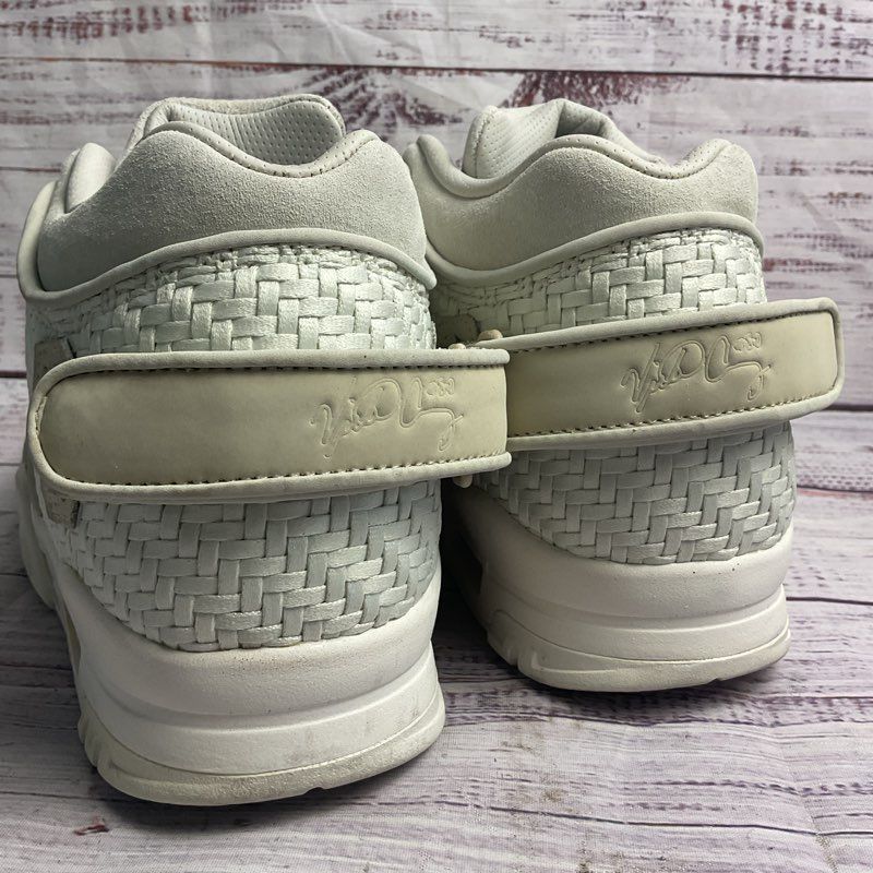 Nike Air Trainer Victor Cruz Light Bone Grey Athletic Shoe Men's 9.5