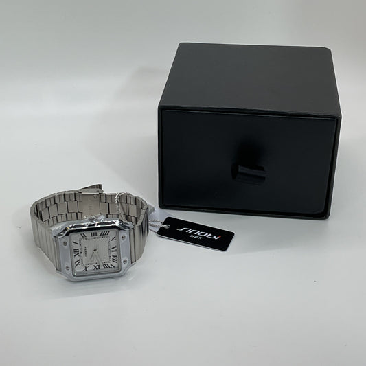 NWT SINOBI Men's Quartz Stainless Steel Watch